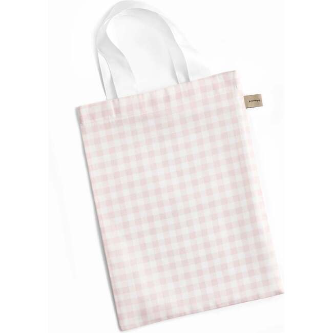 Picnic Gingham Twin Duvet Set, Pink - Duvet Sets - 7
