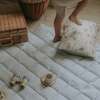 Picnic Gingham Play Mat, Blue - Blankets - 6