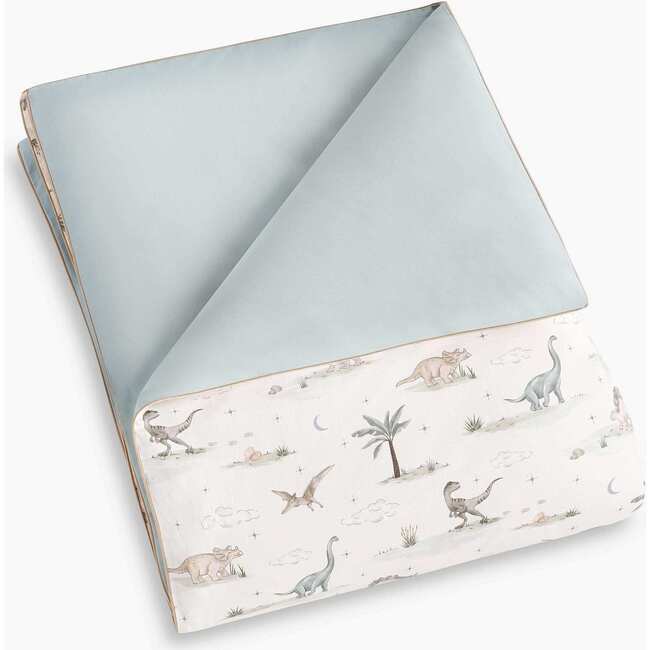 Dino Dreams, Baby Duvet Set, Sage