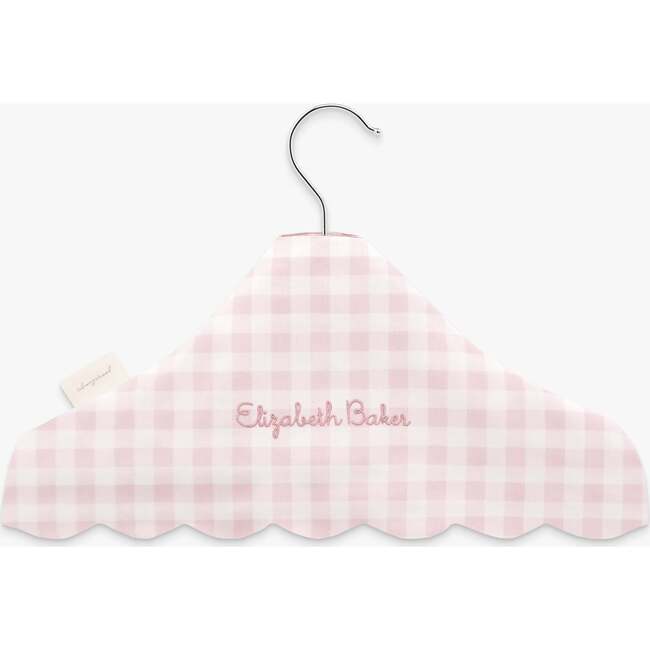 Children's Hanger, Pink Gingham