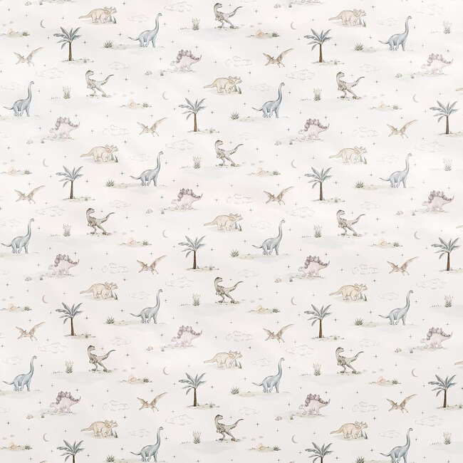 Dino Dreams, Baby Duvet Set, Sage - Duvet Sets - 3
