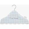 Children's Hanger, Blue Gingham - Keepsakes & Mementos - 2