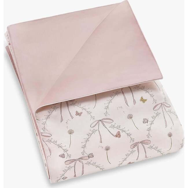Bows & Butterfly Kisses, Baby Duvet Set, Pink