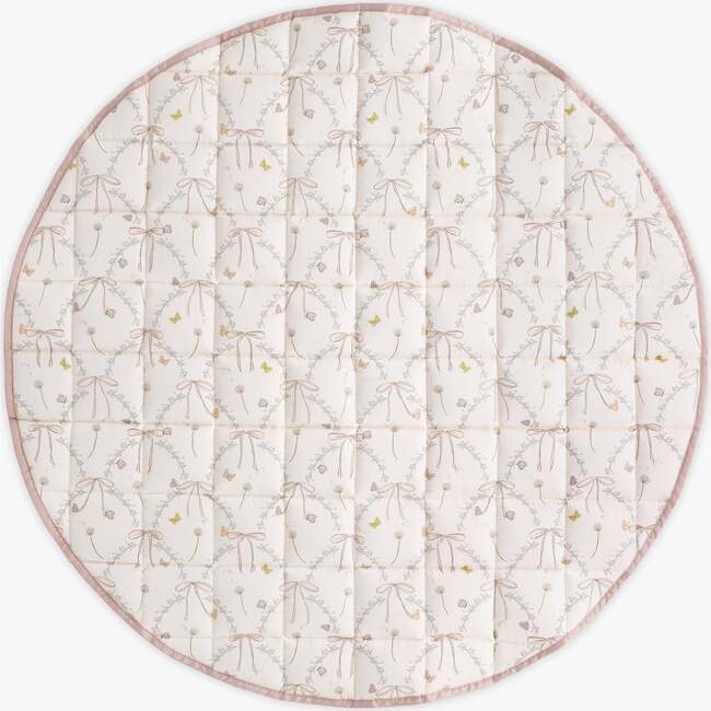 Bows & Butterfly Kisses, Play Mat, Pink