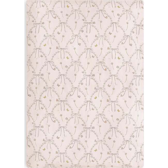 Bows & Butterfly Kisses, Baby Duvet Set, Pink - Duvet Sets - 2