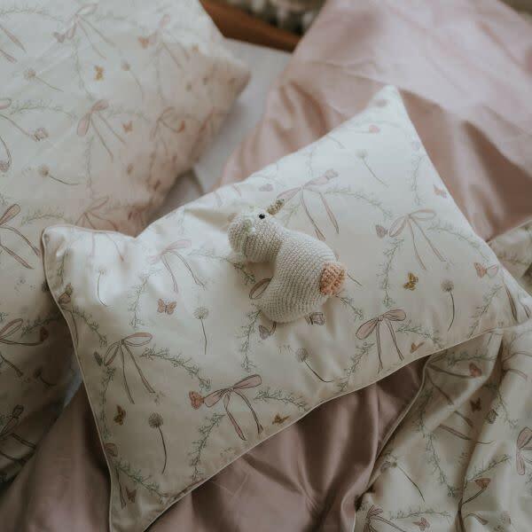 Bows & Butterfly Kisses, Toddler Pillow, Pink - Pillows - 7