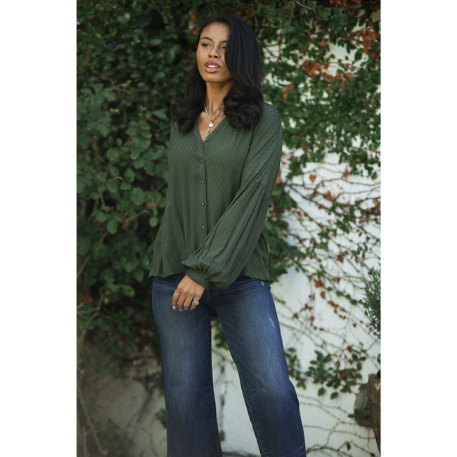 Catherine Top, Army Green