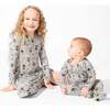 Little Monsters Bamboo Convertible Footie, Pink - Footie Pajamas - 4