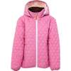 Kids Quilted Puffer Jacket, Rose Pink - Coats - 1 - thumbnail