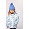 Kids Winter Coat, Hydrangea - Coats - 6