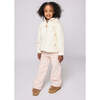 Kids Quilted Puffer Jacket, Shiny Winter White - Coats - 4