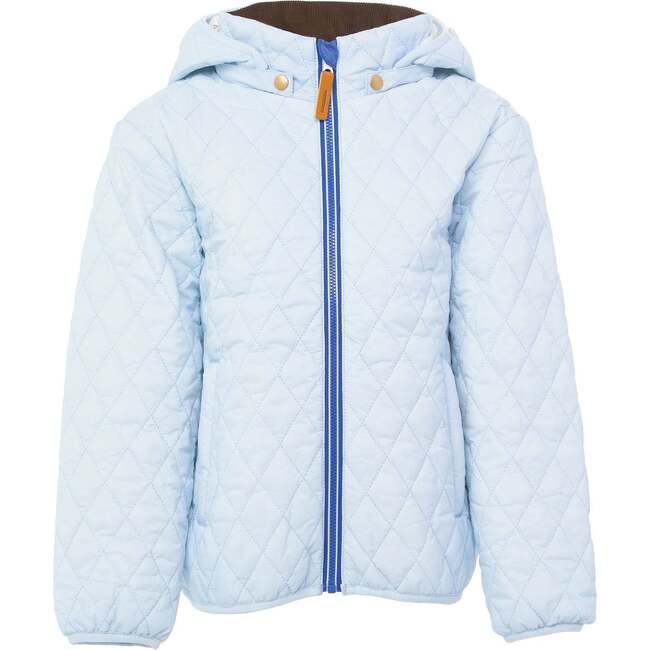 Kids Quilted Puffer Jacket, Cloud Blue