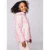 Kids Quilted Puffer Jacket, Shiny Ballerina Pink - Coats - 4
