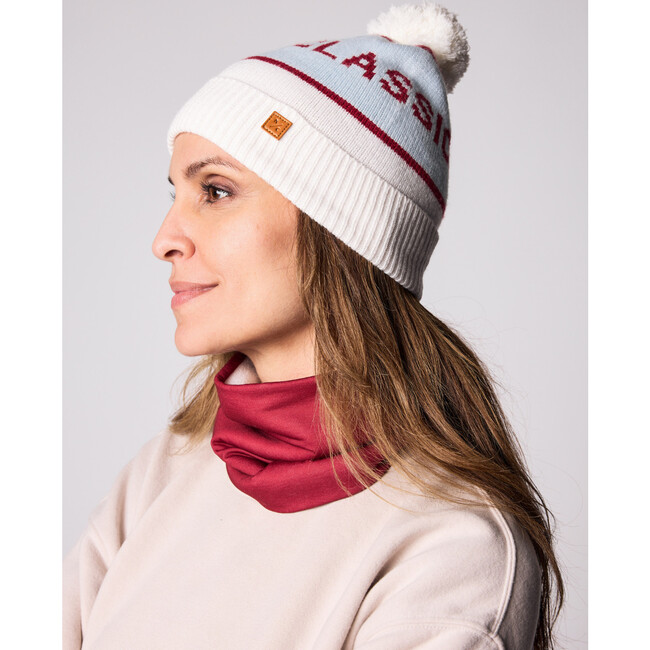 Adult Neck Warmer, Heritage Red - Scarves - 2