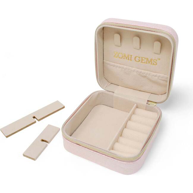 Girl's Mermaid Seashell Pearl Jewelry Box, Pink - Other Accessories - 5