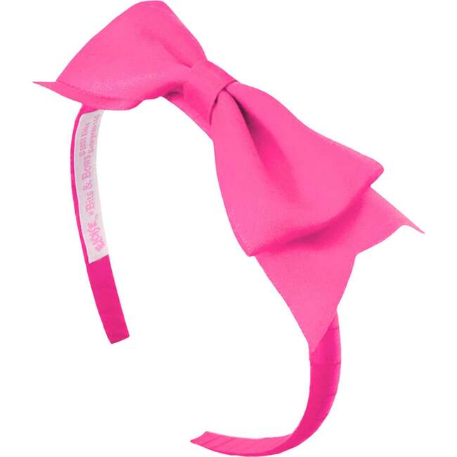 Eloise™ x Bits & Bows Satin Bow Headband, Pink