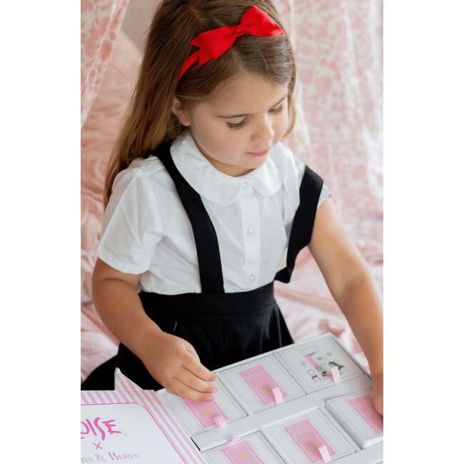 Eloise™ x Bits & Bows Satin Bow Headband, Pink - Headbands - 5