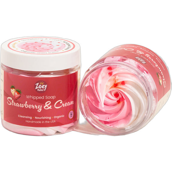 Strawberry & Cream Whipped Soap