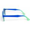 Bubble Luxe Polarized Round Kids Sunglasses, Blue - Sunglasses - 2