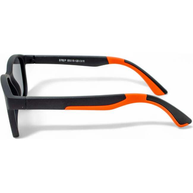 Blaze Polarized Kids Sunglasses, Black - Sunglasses - 2