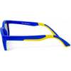 Blaze Polarized Kids Sunglasses, Blue - Sunglasses - 2
