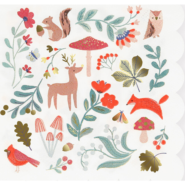 Winter Woodland Small Napkins