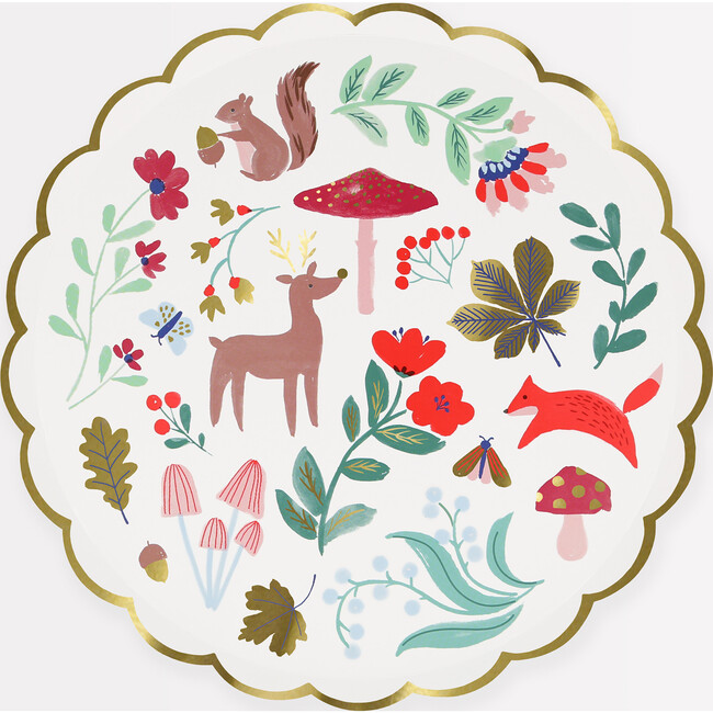 Winter Woodland Side Plates