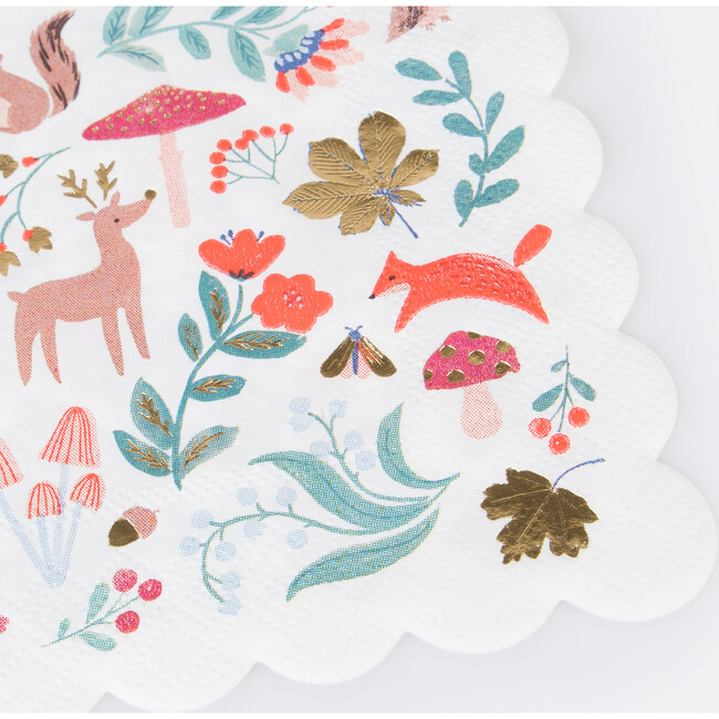 Winter Woodland Small Napkins - Party - 2