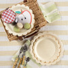 Wooden Scalloped Large Plates - Party - 2