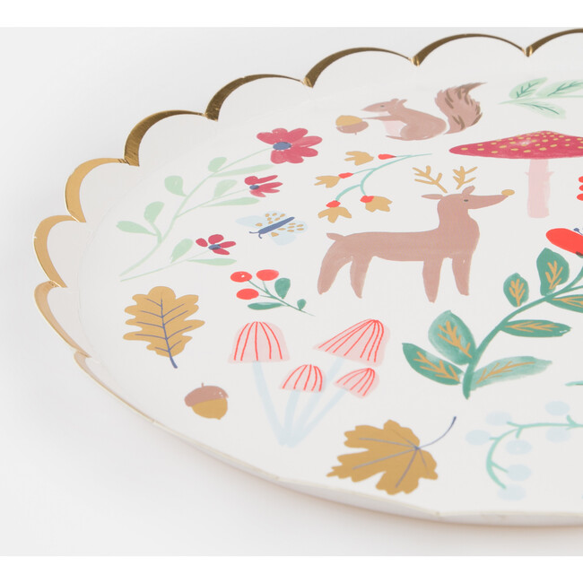 Winter Woodland Side Plates - Party - 3