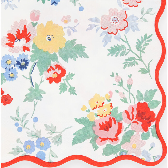 Vintage Floral Small Napkins