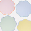 Wavy Round Paper Placemats - Party - 1 - thumbnail