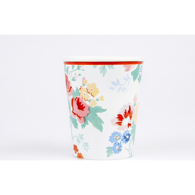 Vintage Floral Cups