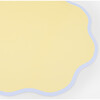 Wavy Round Paper Placemats - Party - 4