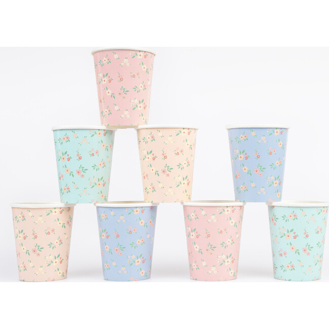 Vintage Ditsy Cups