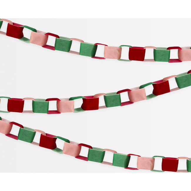 Velvet Chain Link Garland