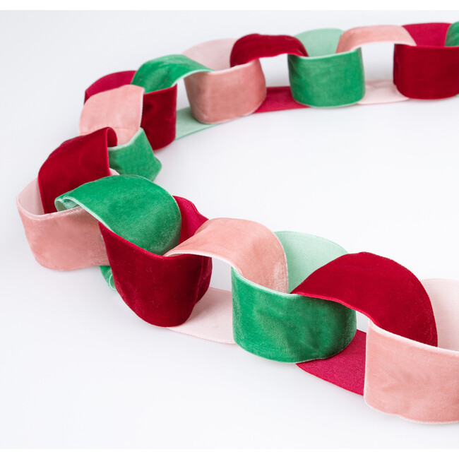 Velvet Chain Link Garland - Party - 3