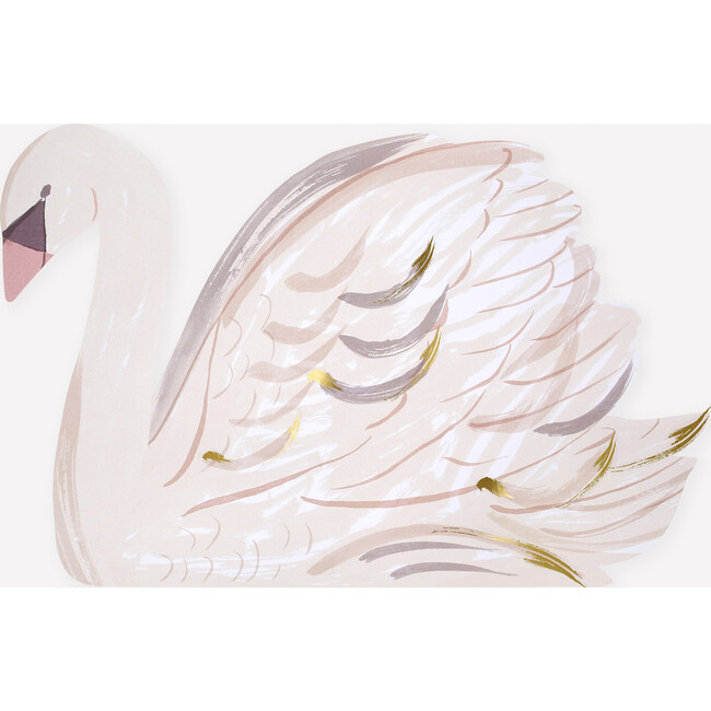 Swan Paper Placemats