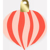 Striped Ornament Napkins - Party - 1 - thumbnail