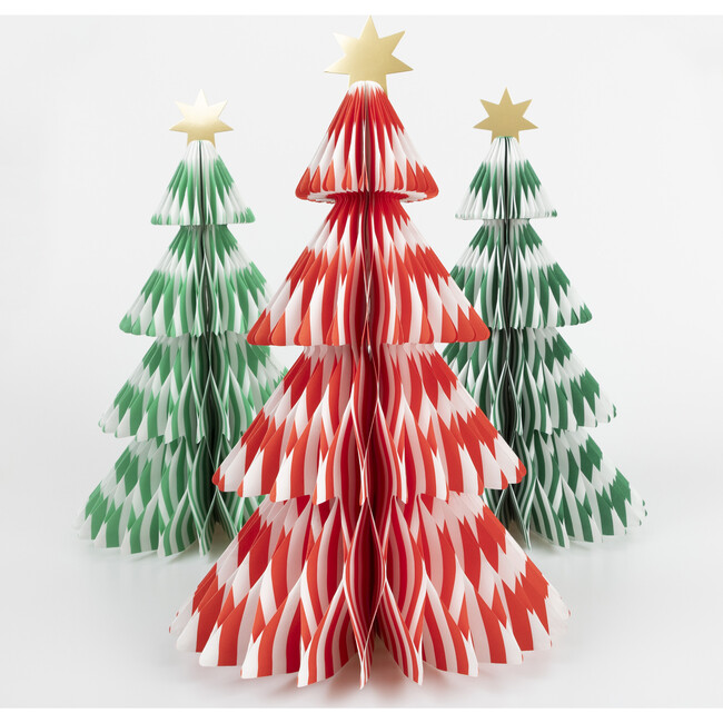 Stripe Paper Honeycomb Trees