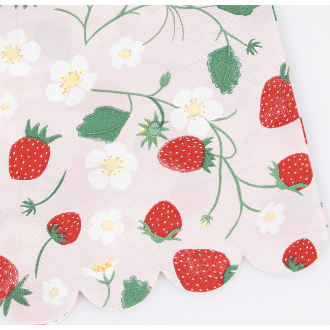 Strawberry Pattern Guest Towels - Party - 2