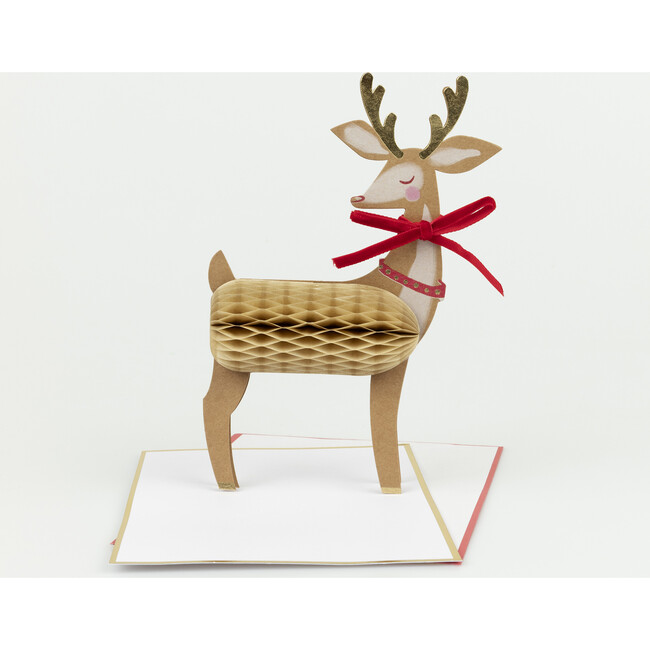Stand-Up Reindeer Card