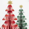 Stripe Paper Honeycomb Trees - Party - 4