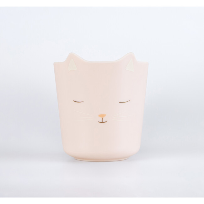 Reusable Pink Cat Cup