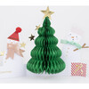 Snowman Family Concertina Christmas Card - Party - 3
