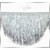 Silver Iridescent Tinsel Scallop Garland - Party - 5