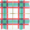 Plaid Large Napkins - Party - 1 - thumbnail