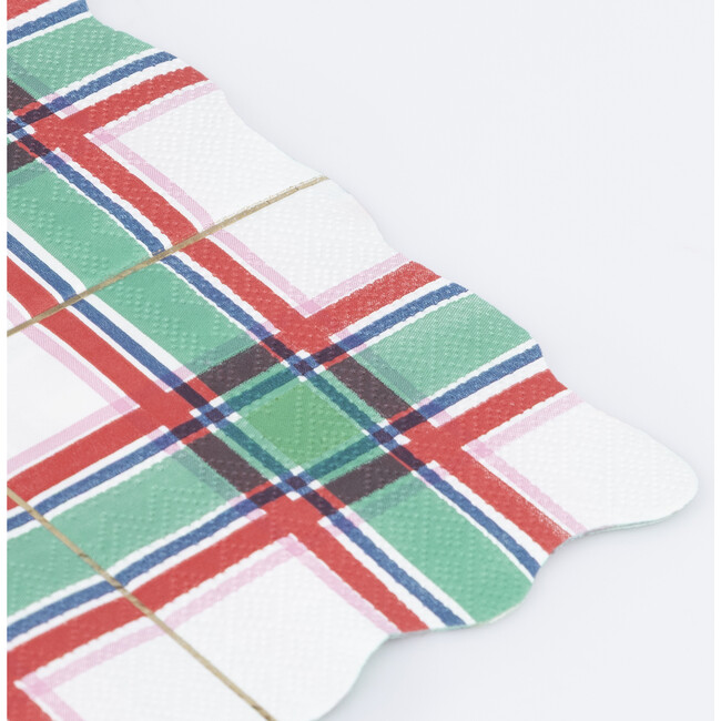 Plaid Large Napkins - Party - 2
