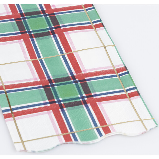 Plaid Guest Towels - Party - 2