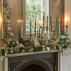 Pine Needles & Golden Holly Garland - Party - 2